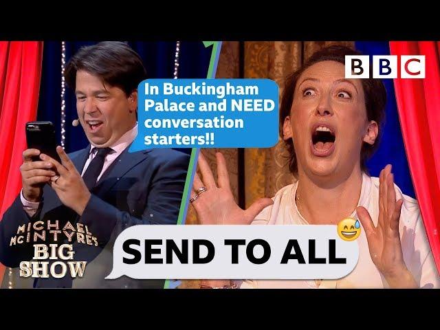 Send To All with Miranda Hart | Michael McIntyre's Big Show - BBC