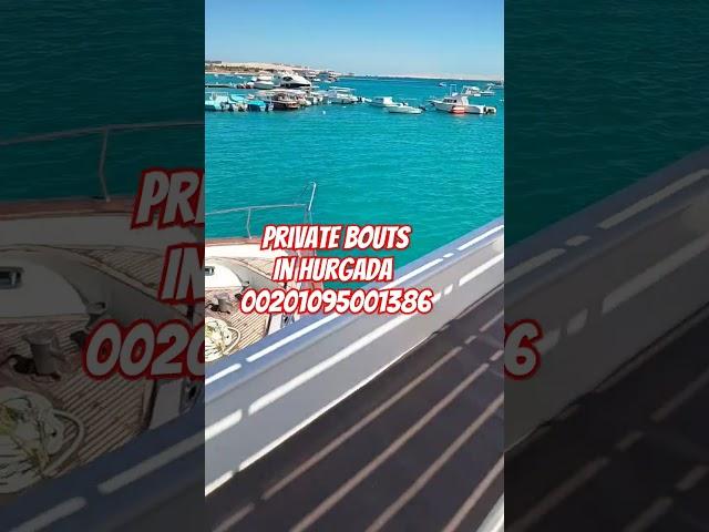 You can booking private boat for special day with Al Yasmin travel 00201095001386