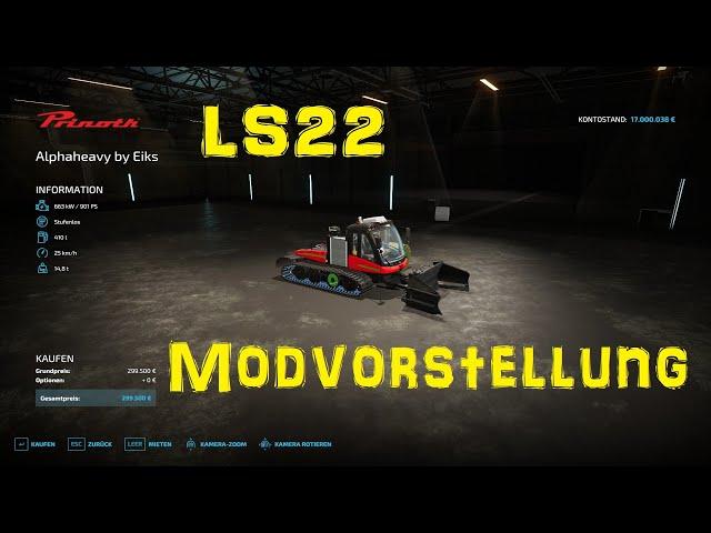 LS 22 Modvorstellung  Alphaheavy by Eiks 