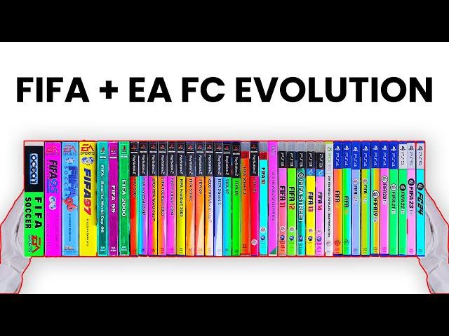 Unboxing Every FIFA - EA FC 24 | 1993-2023 Evolution