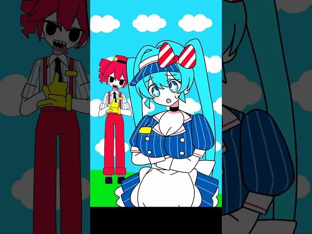 ⭐Not My Problem⭐ Hatsune Miku and Kasane Teto Animation Meme #メズマライザー #shorts