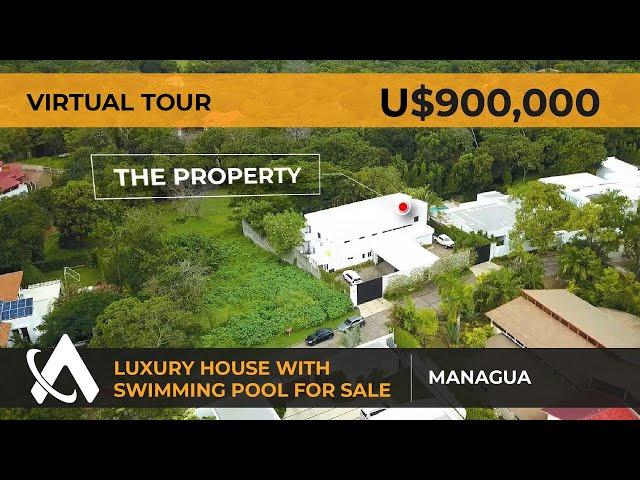 NEW! VIRTUAL TOUR of Luxury House for Sale in Santo Domingo | Houses for Sale in Managua