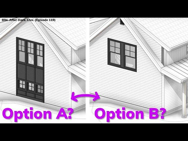 Understanding Design Options in Revit (The North Wing - Part 5)