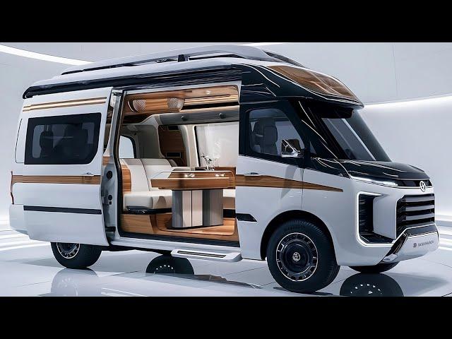 FUTURE OF CAMPING! 2025 Toyota Camper Motorhome Walkthrough & Tour!