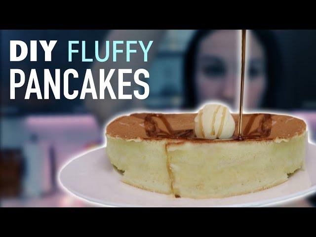 DIY JAPANESE FLUFFY PANCAKES 