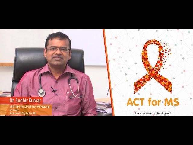 Dr  Sudhir Kumar on world multiple sclerosis day 2019