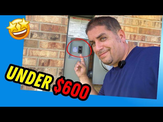 Under $600 Tesla Power Wall Solution! DIY Automatic Backup Power