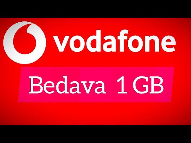 VODAFONE BEDAVA 1 GB İNTERNET 2024 (YENİ)