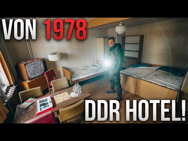 HIER STEHT DIE ZEIT STILL! - Verlassenes DDR HOTEL komplett eingerichtet!