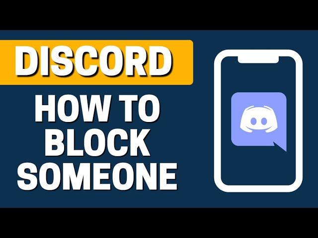How To Block Someone In Discord On Mobile