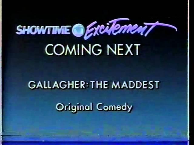 CINEMAX Next: Assaulted Nuts / SHOWTIME Next: Gallagher (February 9, 1985)