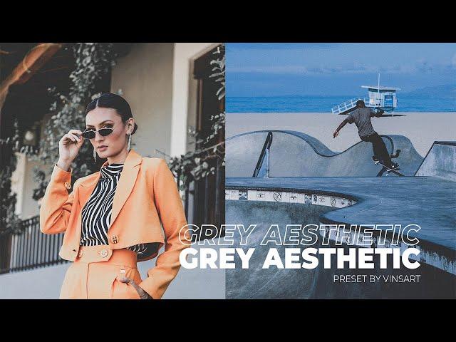 Gray Aesthetic Filter Lightroom Preset | Lightroom presets download DNG