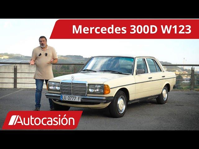 Mercedes 300D W123 | Coches CLÁSICOS | Review en español | #Autocasión