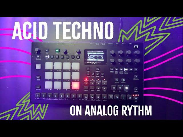 ACID  BASSLINE in 5 minutes // Elektron Analog Rytm Tutorial