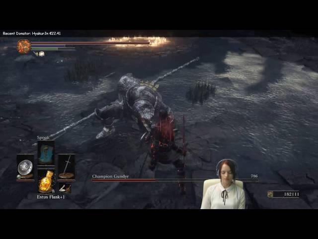 Eyes closed Champion Gundyr Kill | Dark Souls 3