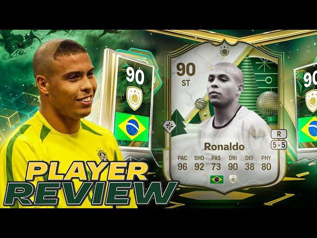 90 WINTER WILDCARD ICON RONALDO PLAYER REVIEW - EA FC 25 ULTIMATE TEAM