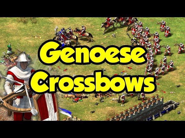 How good is the Genoese Crossbow? (AoE2)