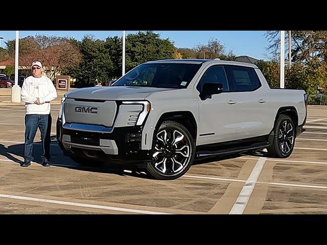 Is The 2025 GMC Sierra EV BETTER Than The 2025 GMC Hummer EV Pickup?