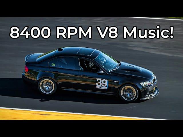 2008 BMW E90 M3 Track Review - S65 V8 At Full Tilt!