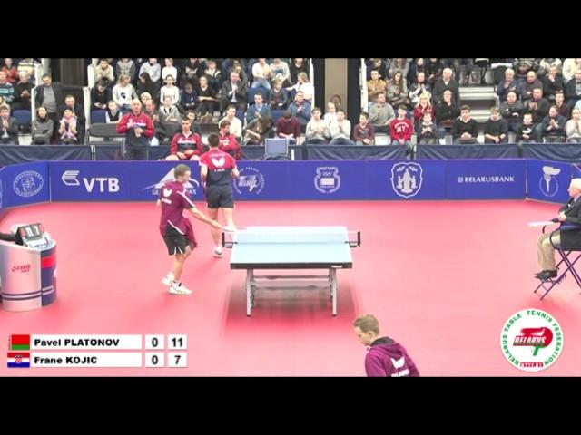 Pavel PLATONOV(Belarus) - Frane KOJIC(Croatia) European Championships Qualification 2017