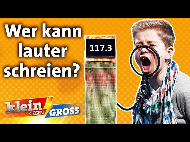 Dencel (10): Ich kann lauter schreien als jeder Erwachsene! | Klein gegen Groß