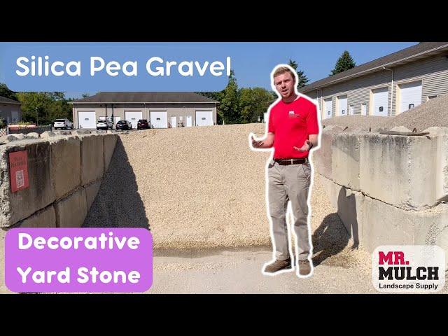 Silica Pea Gravel - Mr. Mulch: Landscape Supply