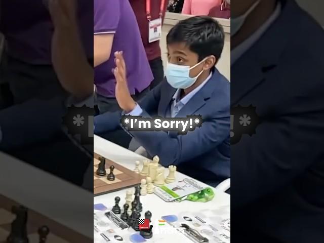 Best Sportsmanship in Chess ️ #praggnanandhaa #chess