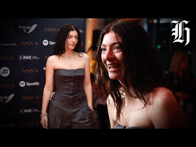 Lorde makes surprise appearance at Aotearoa Music Awards