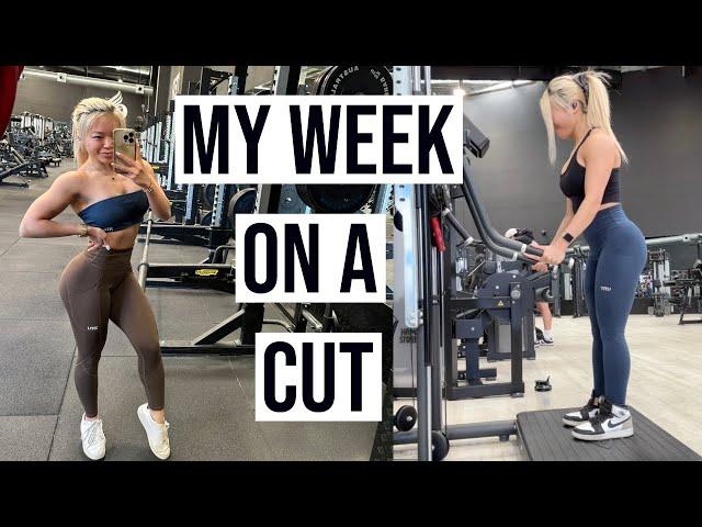 Week in my cut ! IFBB bikini pro vlogs