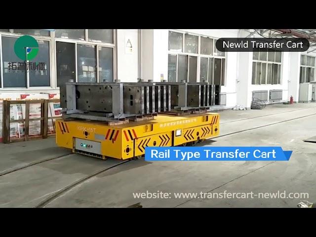 DC Motor Transfer Cart - Automatic Material Handling Trolley