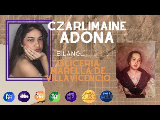 Czarlimaine Adona bilang Glicareia Marella de Villavicencio