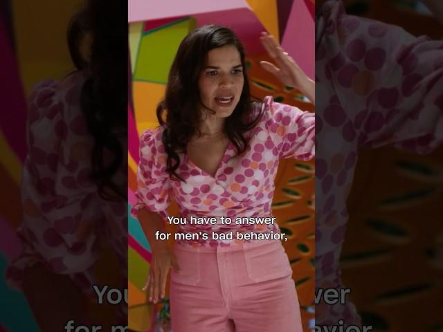 It is literally impossible to be a woman! #AmericaFerrera #Barbie #Shorts #PrimeVideo