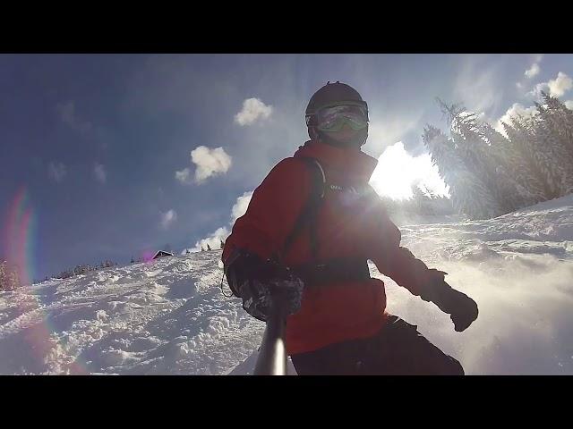 Riding powder in Radstadt, Austria - Ski amadé