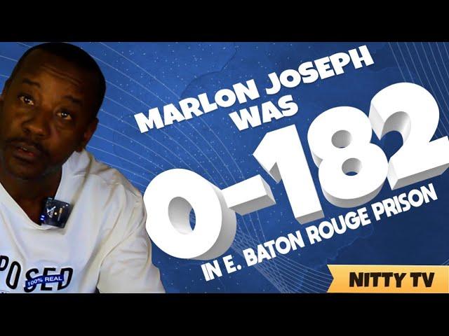 Marlon PeeWee Was 0-182 In Baton Rouge Parish Prison