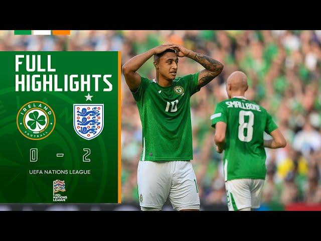 HIGHLIGHTS | Ireland 0-2 England | UEFA Nations League