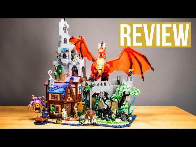 LEGO Ideas Dungeons & Dragons™: Die Sage vom Roten Drachen REVIEW | Set 21348