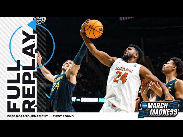 Maryland vs. West Virginia: 2023 NCAA men’s first round | FULL REPLAY