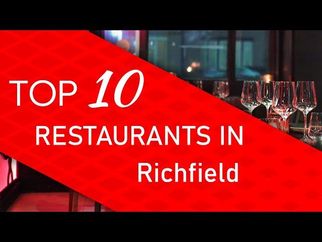 Top 10 best Restaurants in Richfield, Ohio