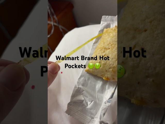 Wal-Mart brand hot pockets