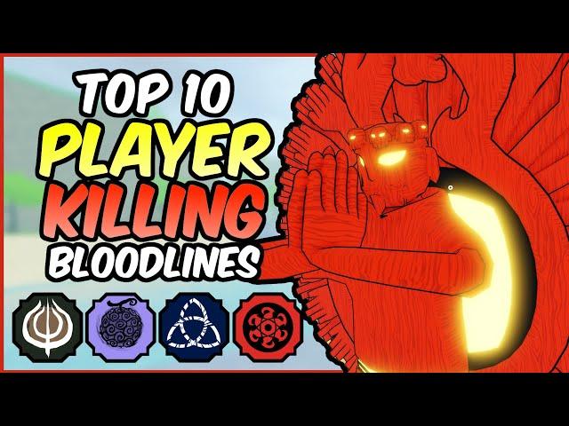 Top 10 BEST Bloodlines for PVP in Shindo Life! | Shindo Life Bloodline Tier List