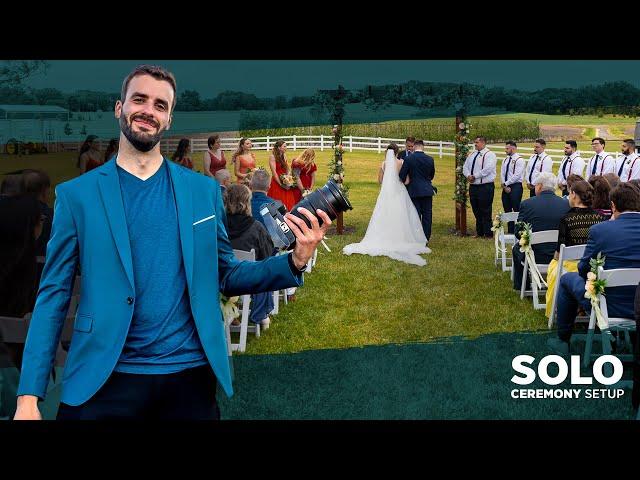 How to Film A Wedding Ceremony SOLO