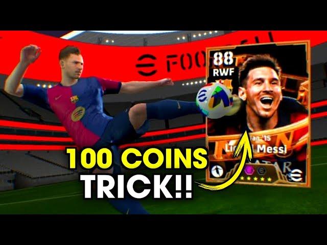 Trick To Get Lionel Messi, Neymar Jr, Luis Suarez | eFootball 2025 Mobile | Epic FC Barcelona MSN