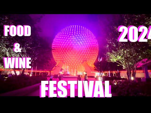 EPCOT FOOD & WINE FESTIVAL 2024 | I ATE AT 13 DIFFERENT COUNTRIES