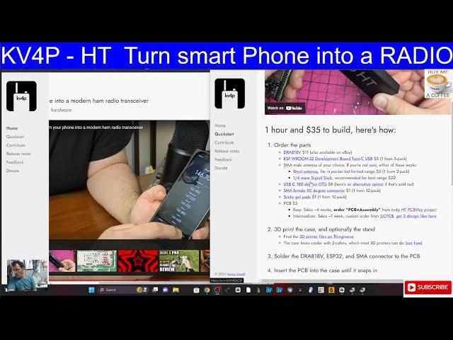 KV4P - HT  Turn smart Phone into a RADIO