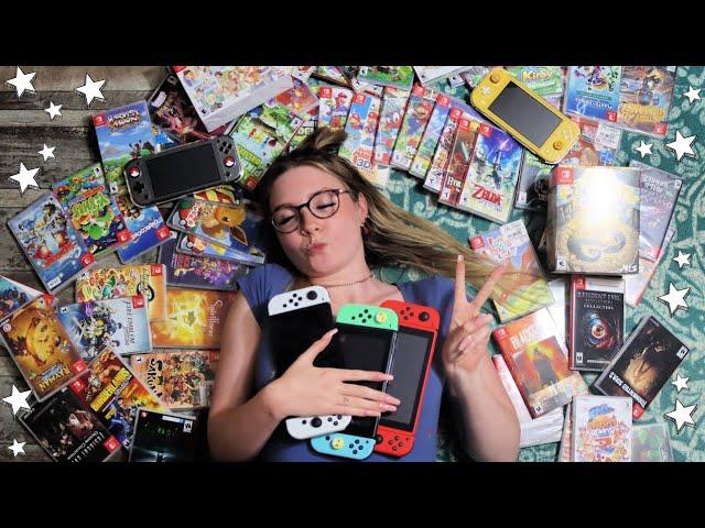 My ENTIRE Nintendo Switch Collection 2022 - Consoles, Accessories, + Games!!