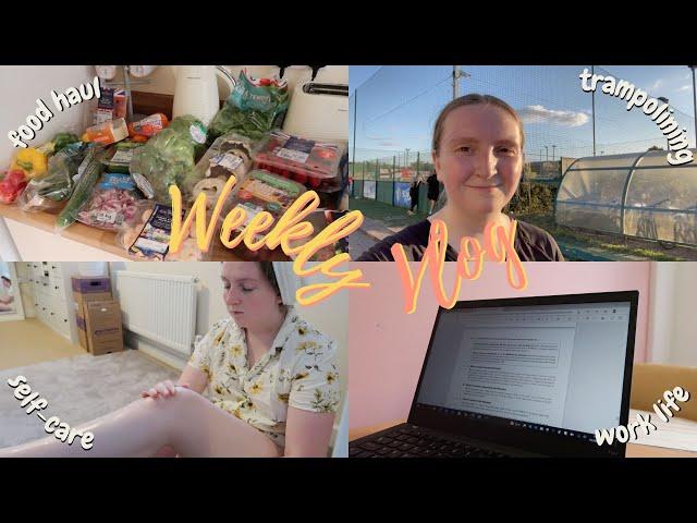 Body Image Chats, Trampolining Updates and Working From Home | Weekly Vlog