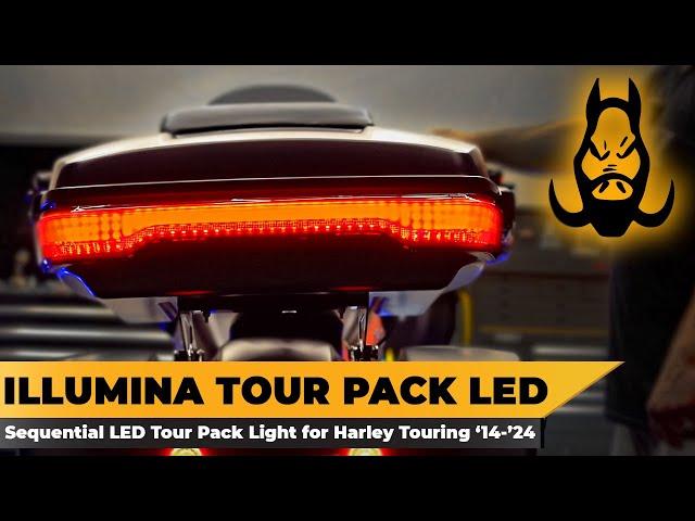 HOGWORKZ® Illumina Sequential Tour Pack LED Light for Harley-Davidson® Touring '14-'24