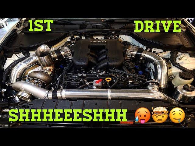 1st drive of ALPHA 2.0 the 1k+ whp 370z