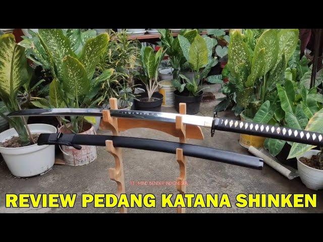 Unboxing, Review dan Tameshigiri Pedang Samurai Katana Shinken Oleh Customer Toko Pedang MR MIYAMOTO