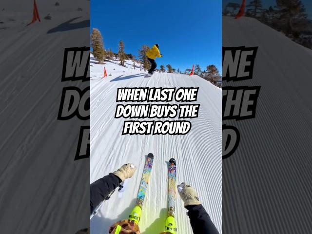 This got HEATED  #skiing #insta360